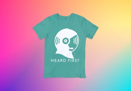 Teal Heard First Shirt